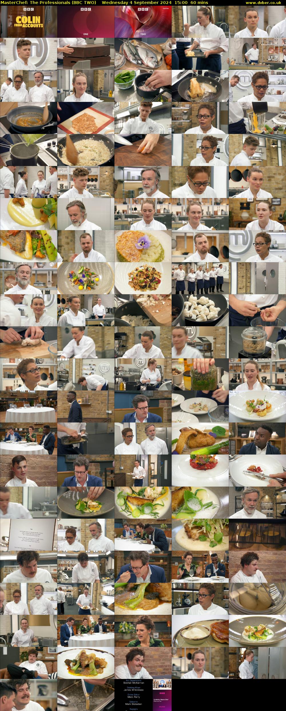 MasterChef: The Professionals (BBC TWO) Wednesday 4 September 2024 15:00 - 16:00