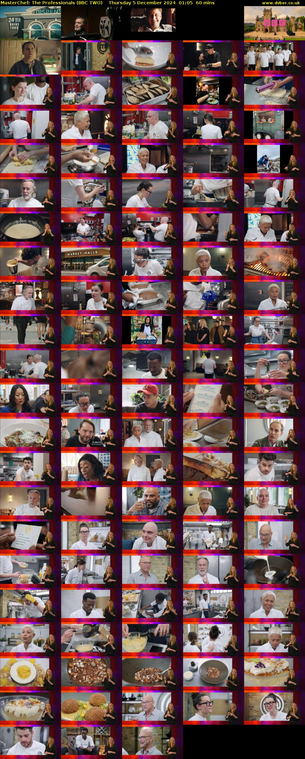 MasterChef: The Professionals (BBC TWO) Thursday 5 December 2024 01:05 - 02:05