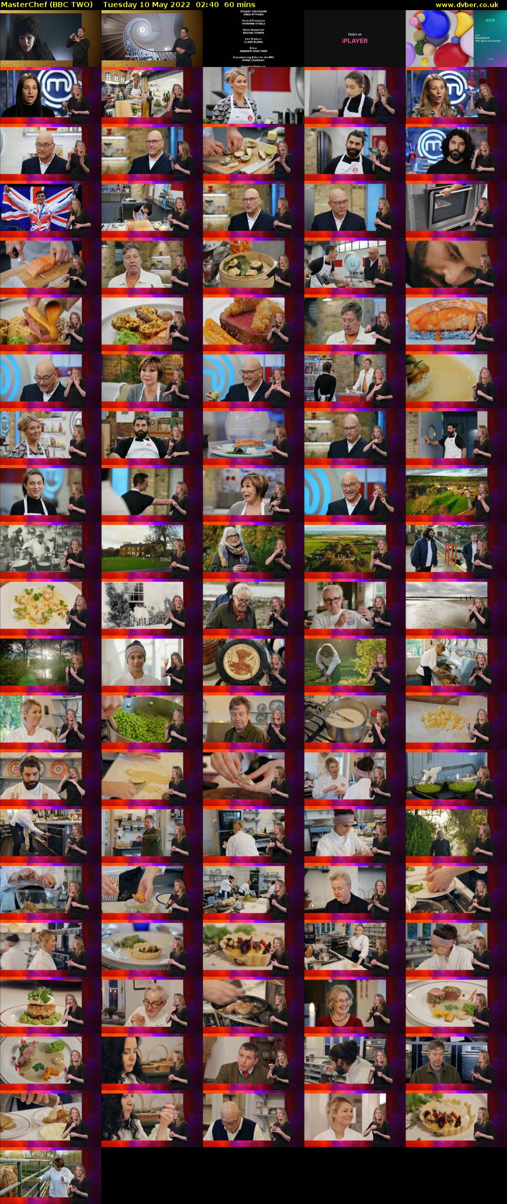 MasterChef (BBC TWO) Tuesday 10 May 2022 02:40 - 03:40