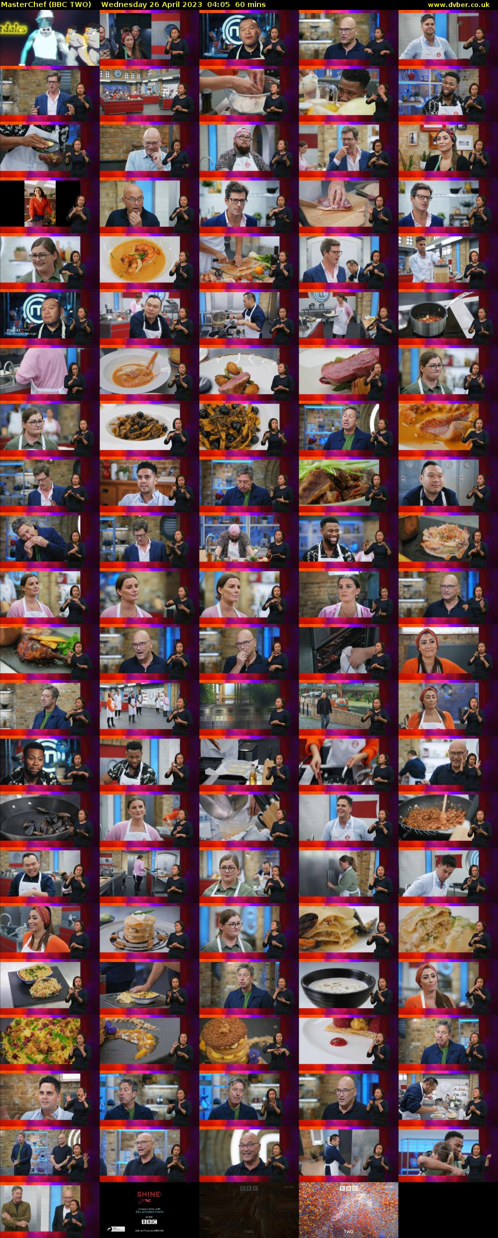 MasterChef (BBC TWO) Wednesday 26 April 2023 04:05 - 05:05