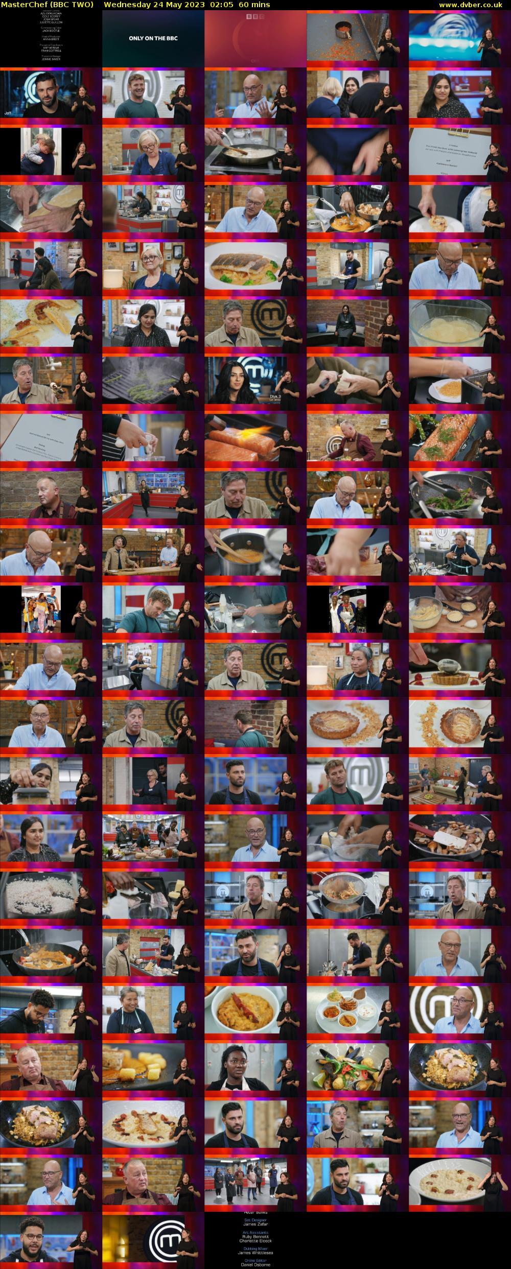 MasterChef (BBC TWO) Wednesday 24 May 2023 02:05 - 03:05