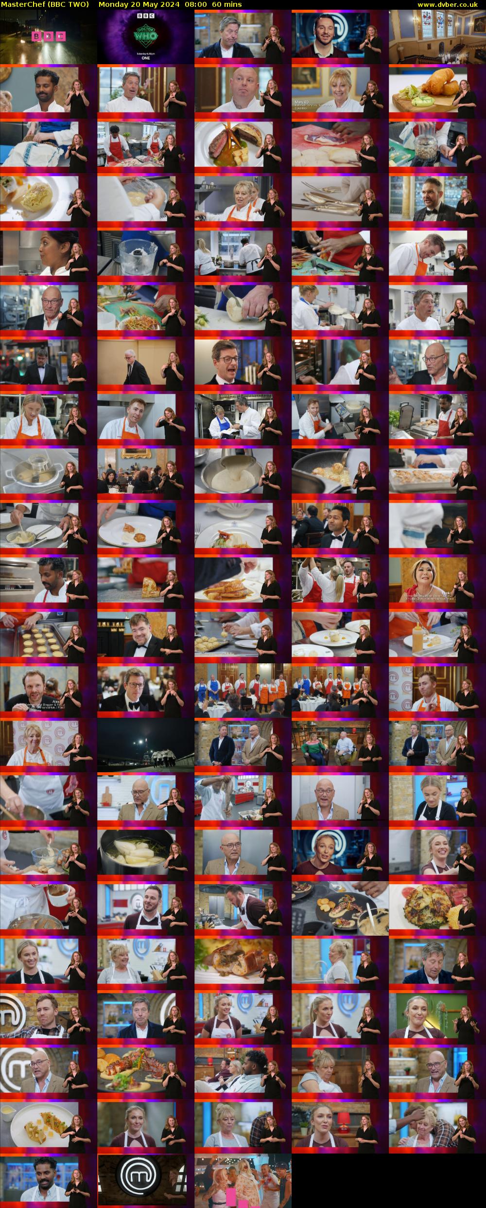 MasterChef (BBC TWO) Monday 20 May 2024 08:00 - 09:00
