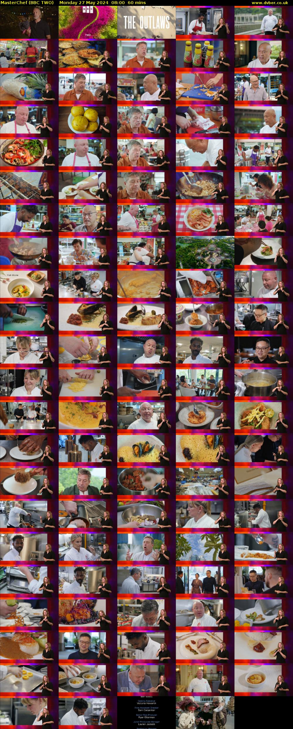 MasterChef (BBC TWO) Monday 27 May 2024 08:00 - 09:00