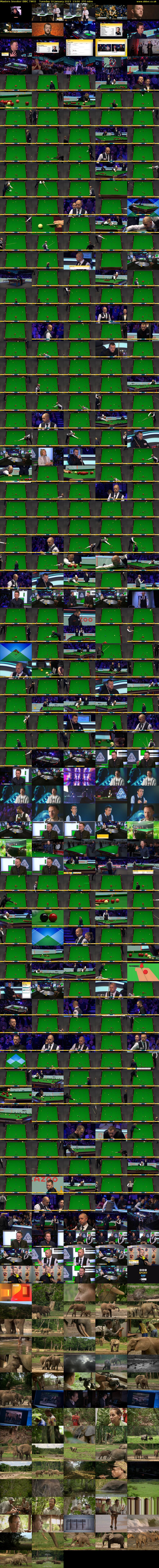Masters Snooker (BBC TWO) Tuesday 10 January 2023 13:00 - 17:15