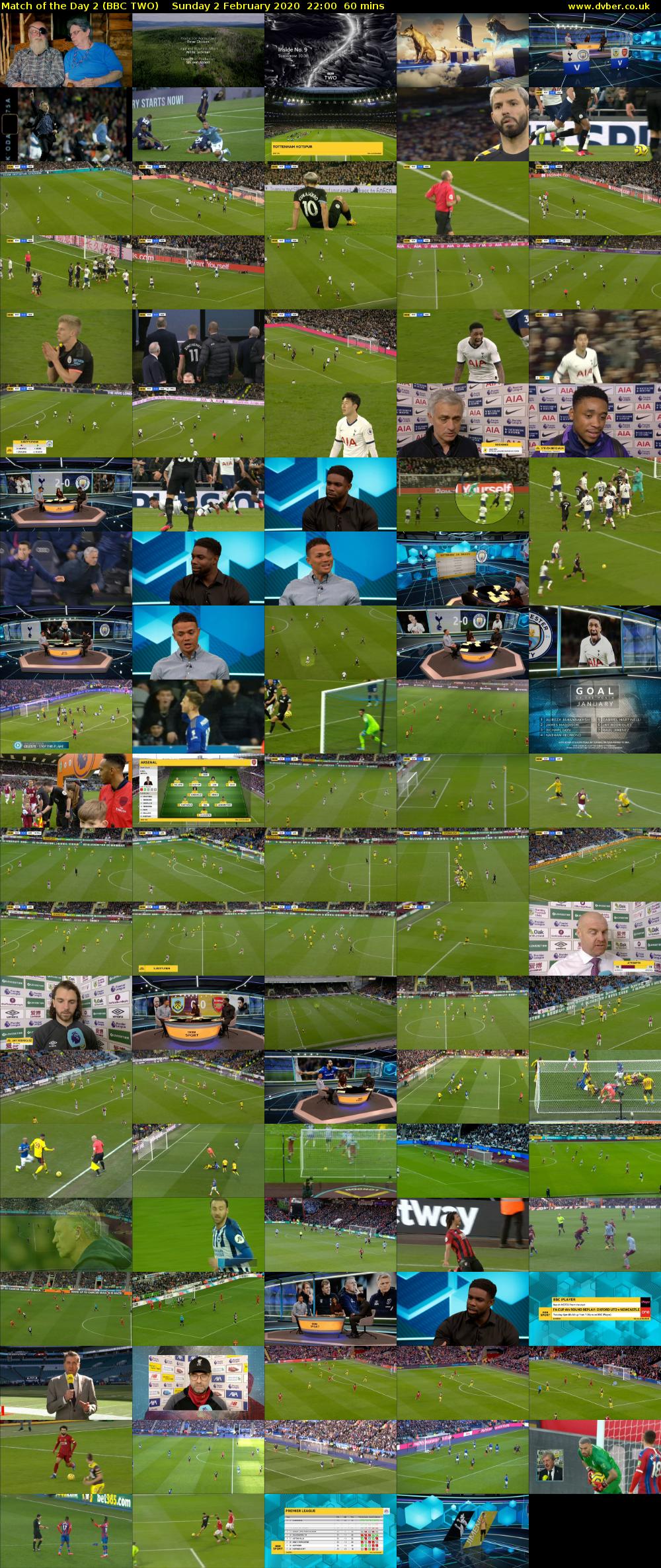 Match of the Day 2 (BBC TWO) Sunday 2 February 2020 22:00 - 23:00