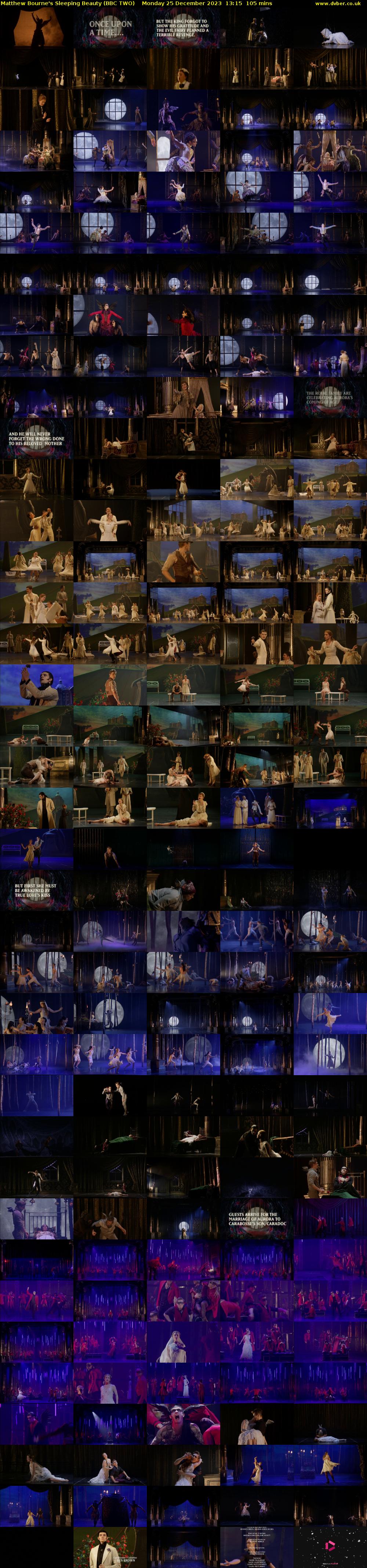 Matthew Bourne's Sleeping Beauty (BBC TWO) Monday 25 December 2023 13:15 - 15:00