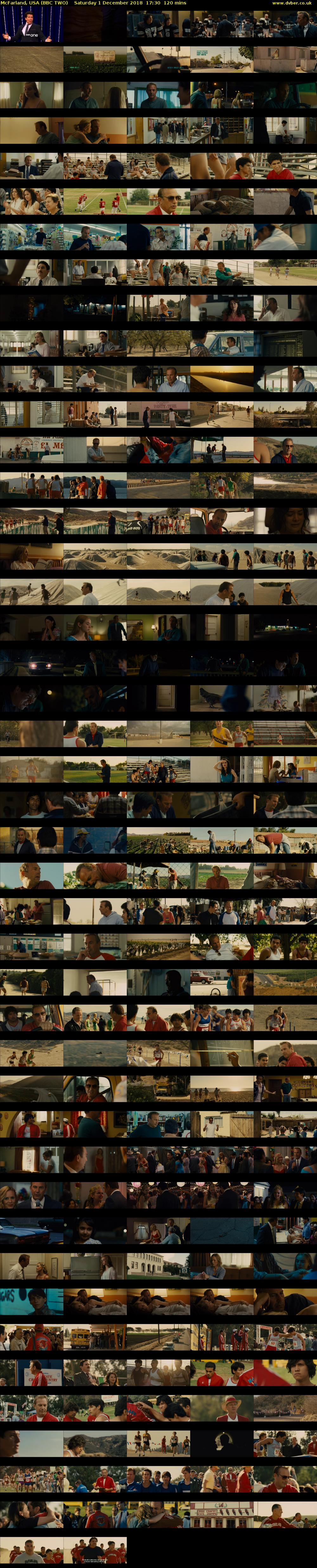 McFarland, USA (BBC TWO) Saturday 1 December 2018 17:30 - 19:30