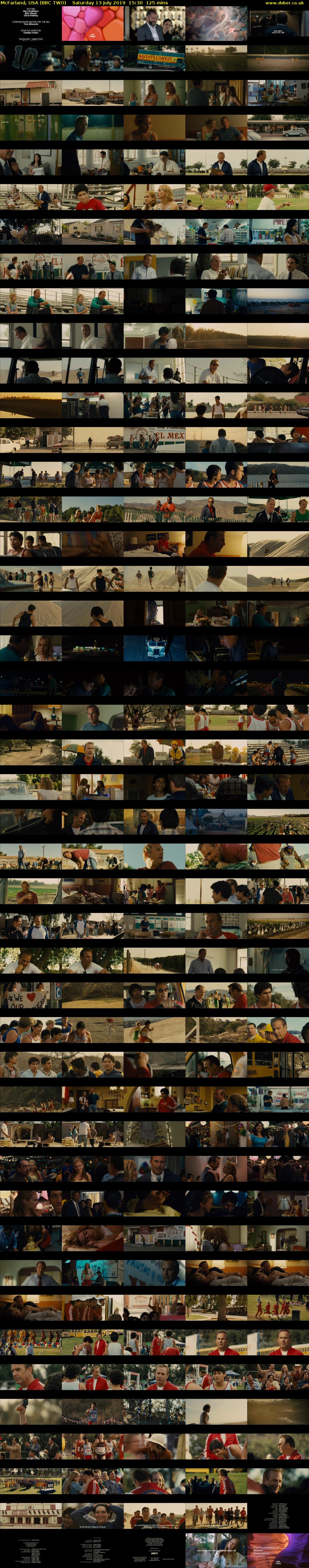 McFarland, USA (BBC TWO) Saturday 13 July 2019 15:30 - 17:35
