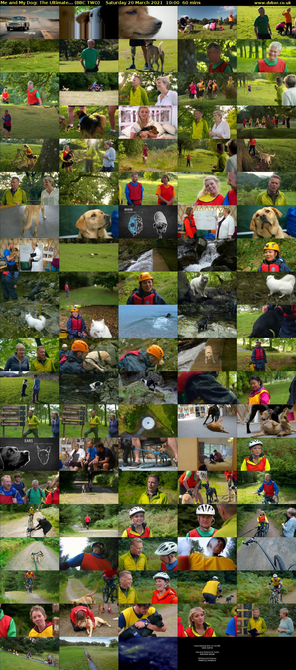 Me and My Dog: The Ultimate... (BBC TWO) Saturday 20 March 2021 10:00 - 11:00