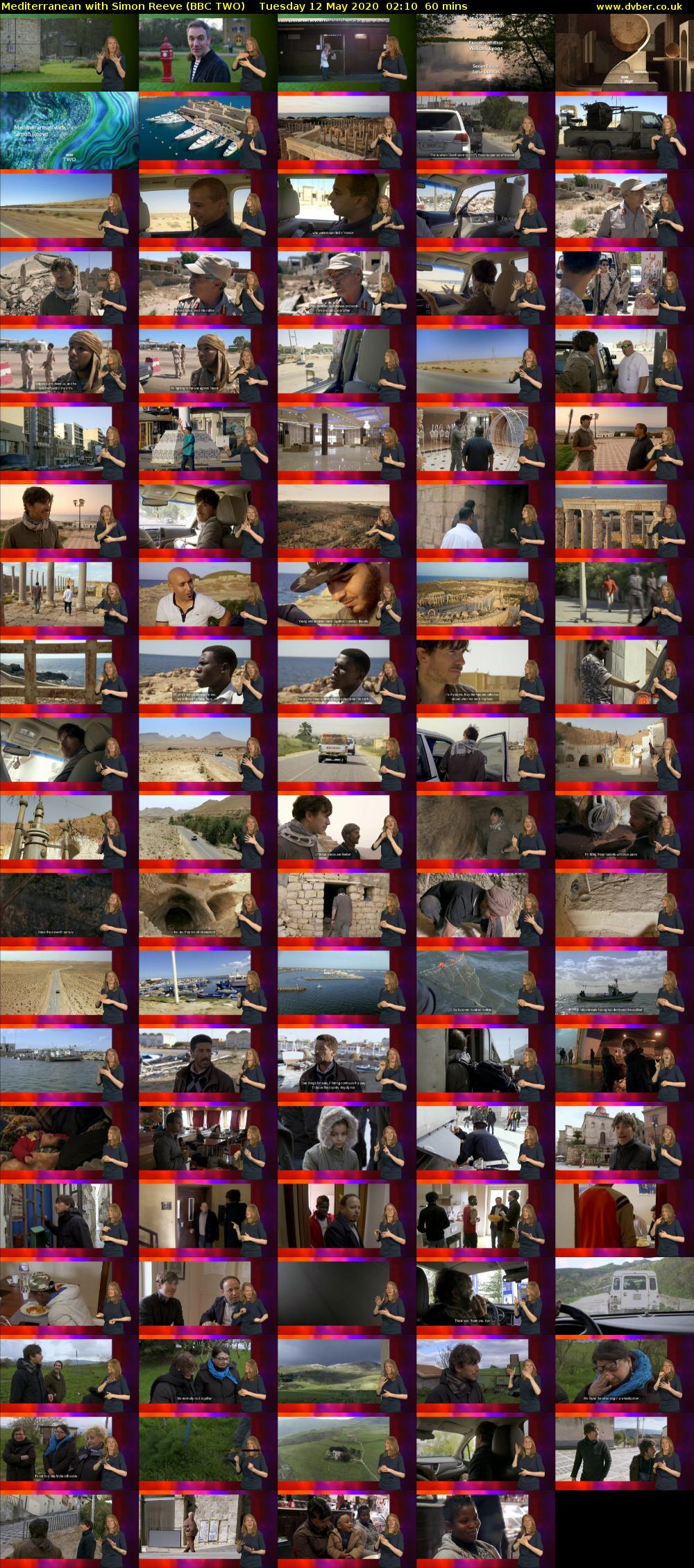 Mediterranean with Simon Reeve (BBC TWO) Tuesday 12 May 2020 02:10 - 03:10