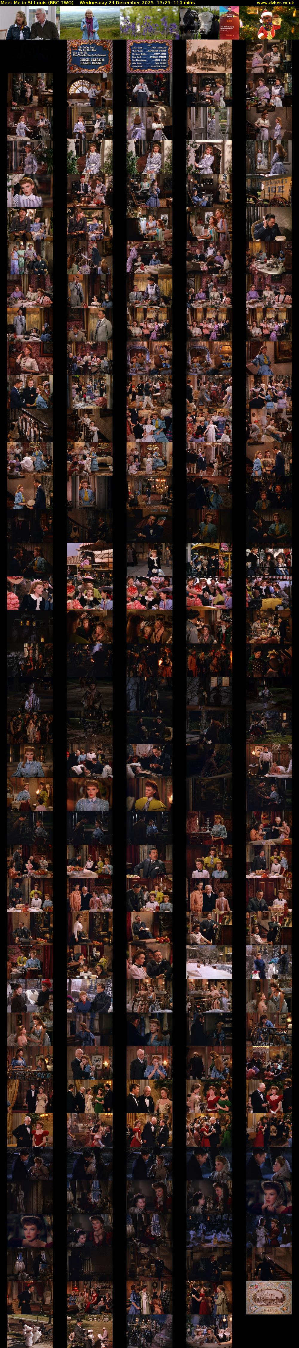 Meet Me in St Louis (BBC TWO) Wednesday 24 December 2025 13:25 - 15:15