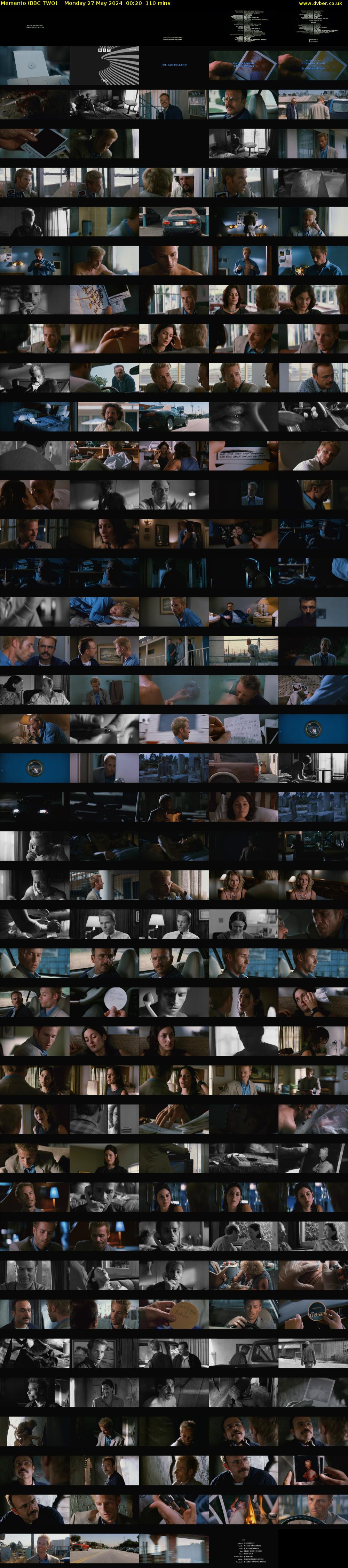 Memento (BBC TWO) Monday 27 May 2024 00:20 - 02:10