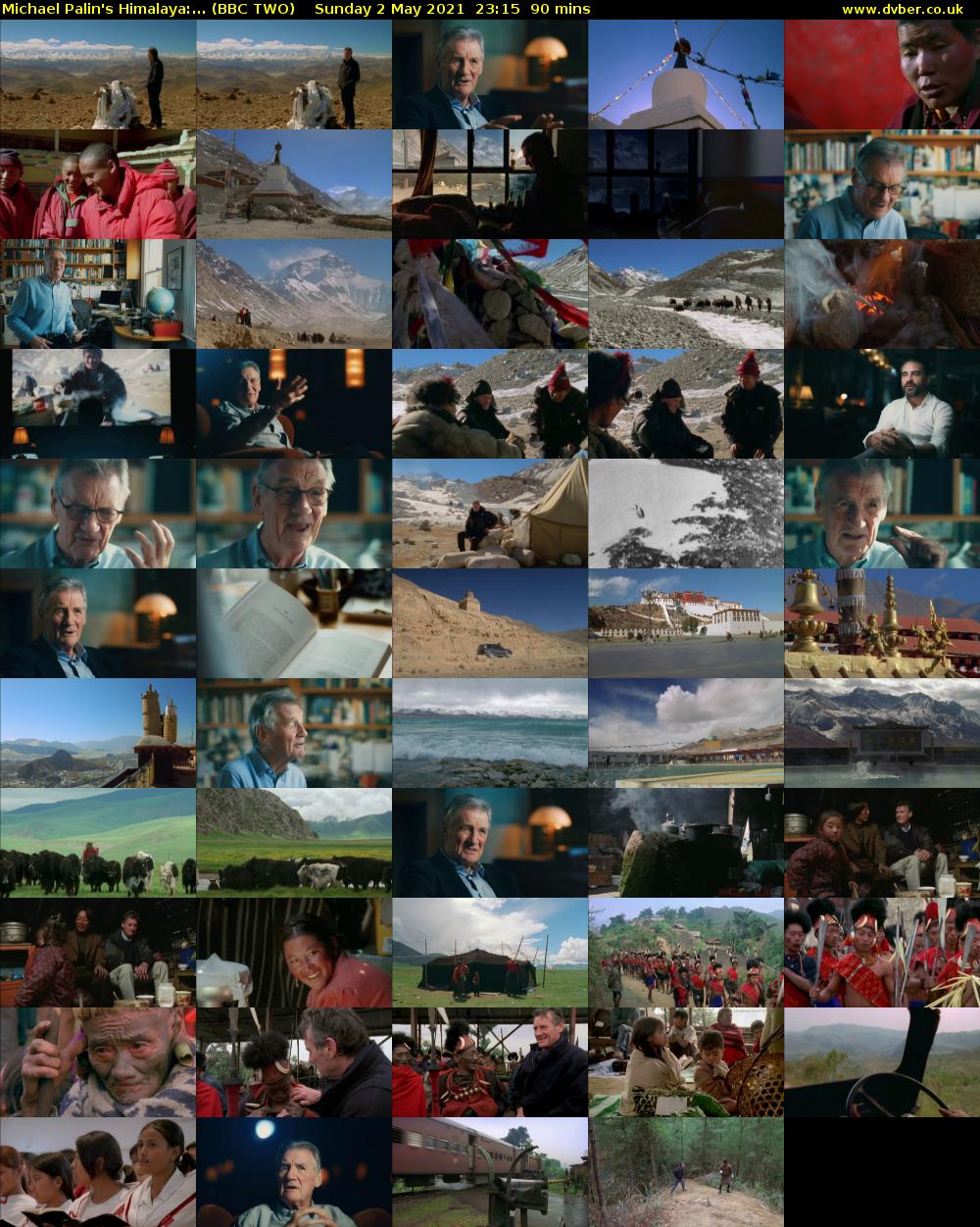 Michael Palin's Himalaya:... (BBC TWO) Sunday 2 May 2021 23:15 - 00:45