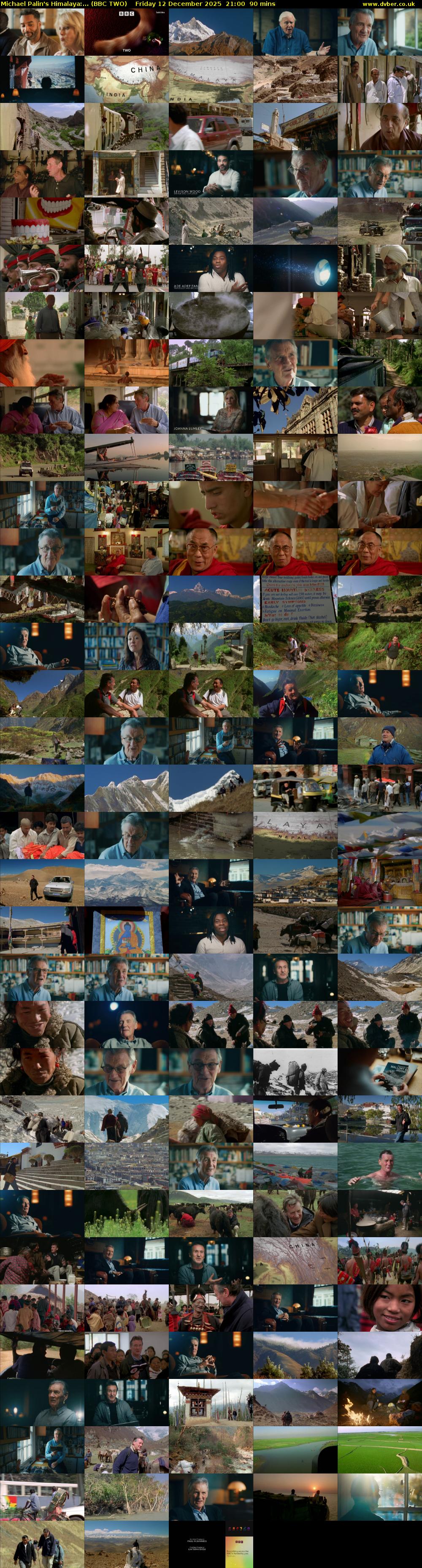Michael Palin's Himalaya:... (BBC TWO) Friday 12 December 2025 21:00 - 22:30