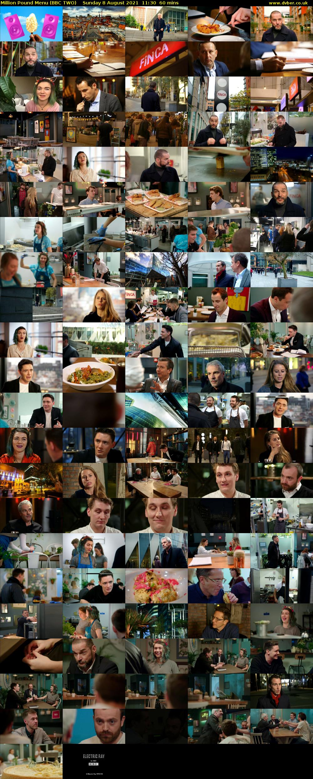 Million Pound Menu (BBC TWO) Sunday 8 August 2021 11:30 - 12:30