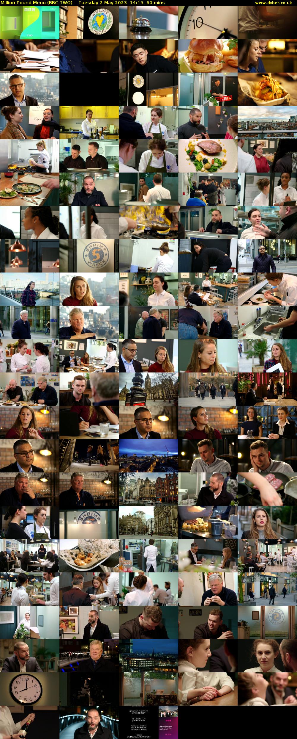 Million Pound Menu (BBC TWO) Tuesday 2 May 2023 14:15 - 15:15