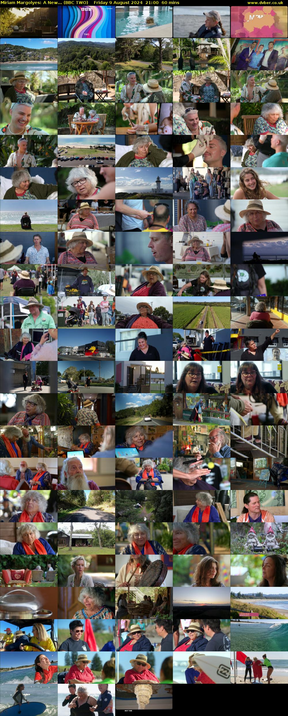 Miriam Margolyes: A New... (BBC TWO) Friday 9 August 2024 21:00 - 22:00
