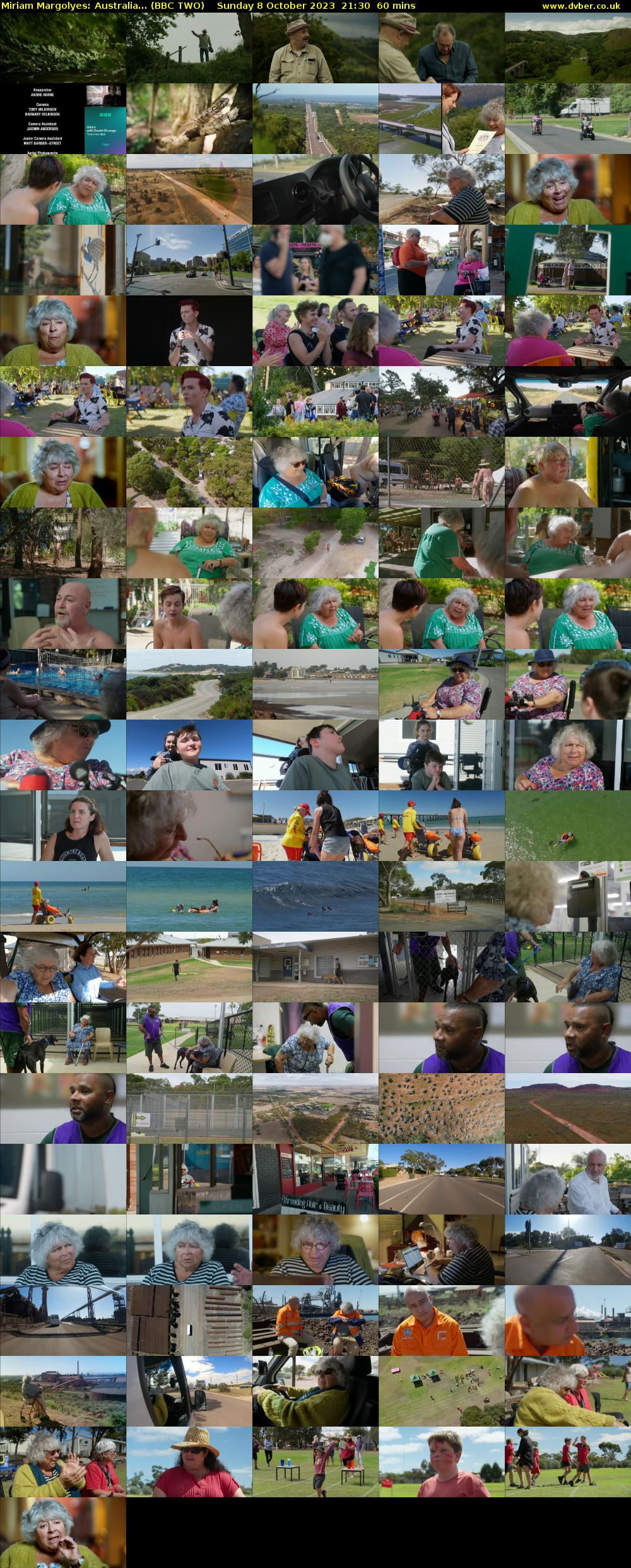 Miriam Margolyes: Australia... (BBC TWO) Sunday 8 October 2023 21:30 - 22:30