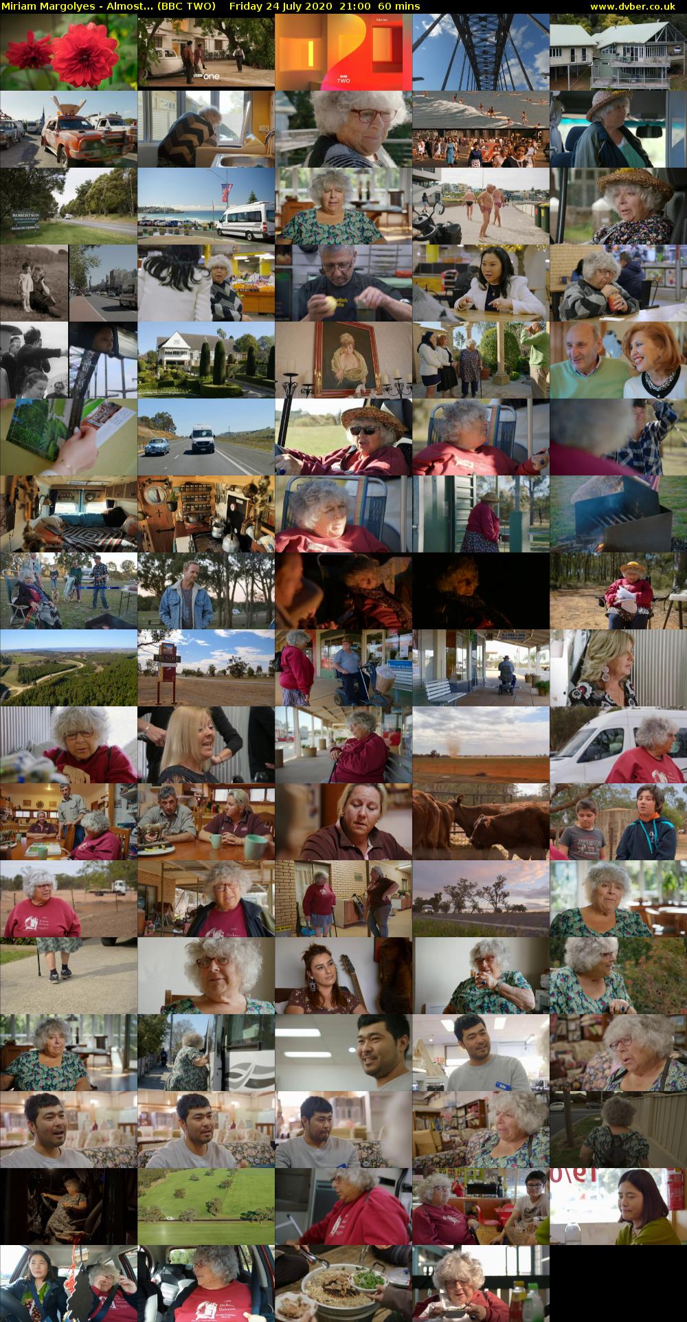 Miriam Margolyes - Almost... (BBC TWO) Friday 24 July 2020 21:00 - 22:00