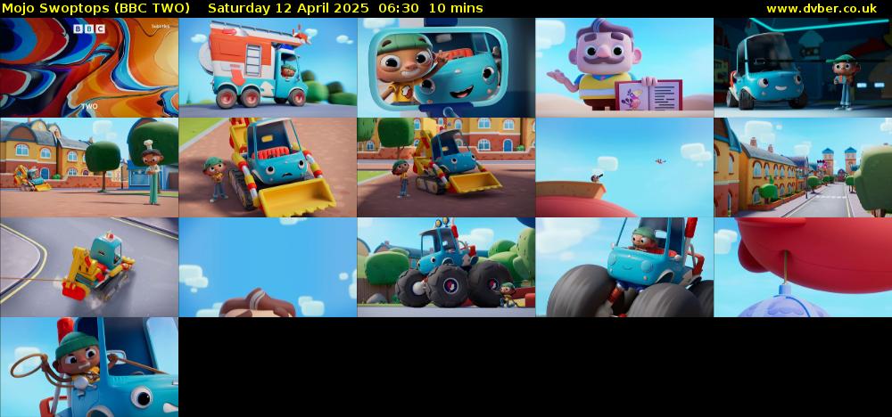 Mojo Swoptops (BBC TWO) Saturday 12 April 2025 06:30 - 06:40