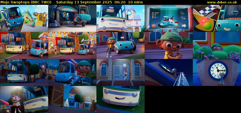Mojo Swoptops (BBC TWO) Saturday 13 September 2025 06:20 - 06:30