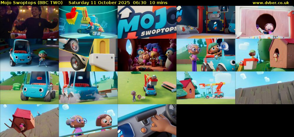 Mojo Swoptops (BBC TWO) Saturday 11 October 2025 06:30 - 06:40