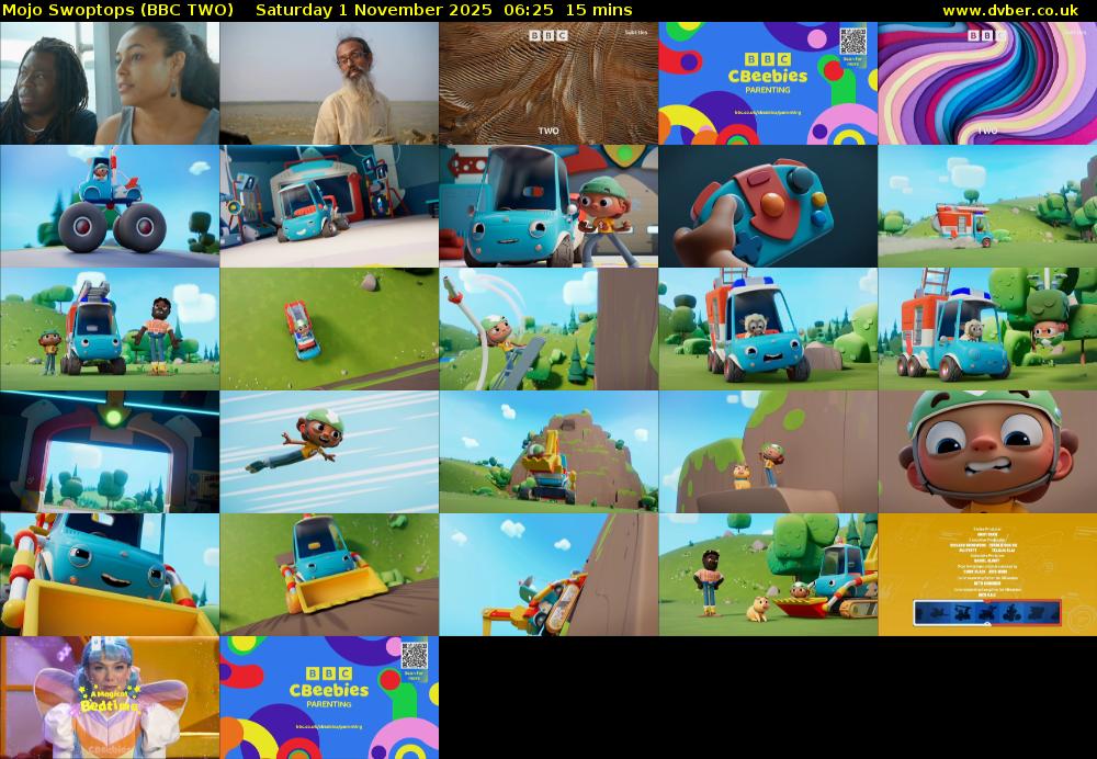 Mojo Swoptops (BBC TWO) Saturday 1 November 2025 06:25 - 06:40