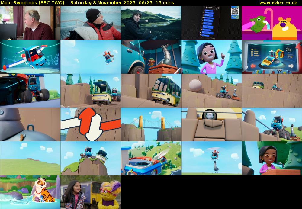Mojo Swoptops (BBC TWO) Saturday 8 November 2025 06:25 - 06:40