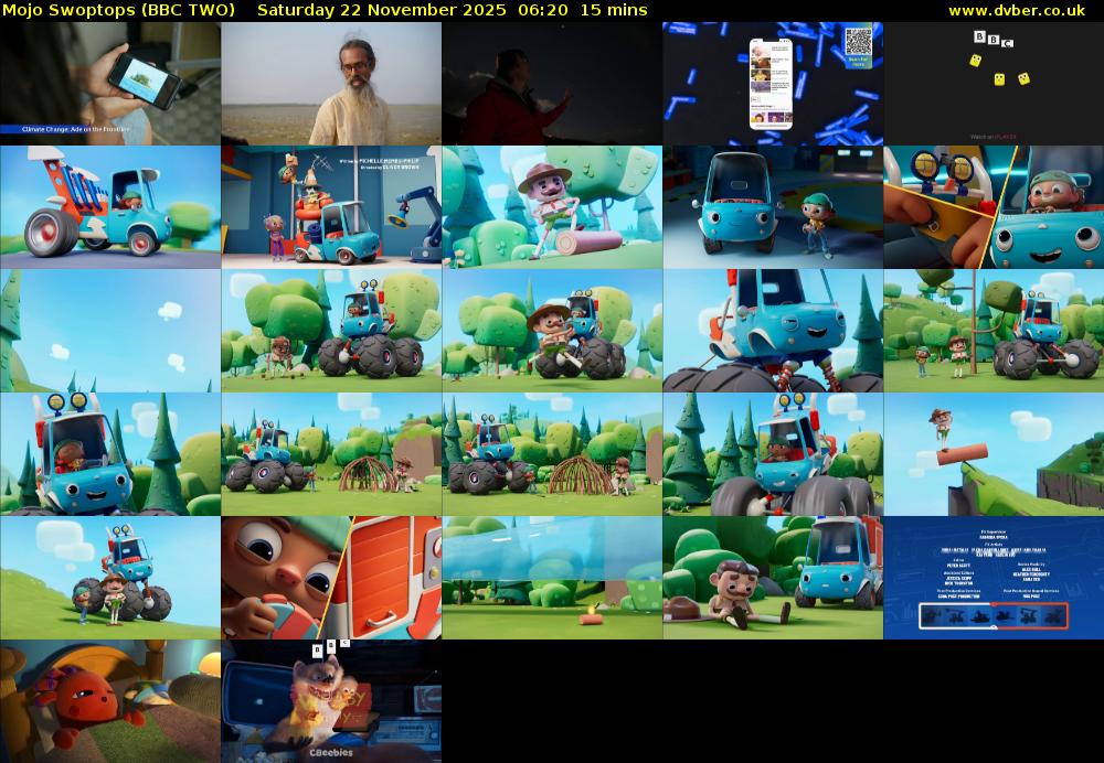 Mojo Swoptops (BBC TWO) Saturday 22 November 2025 06:20 - 06:35