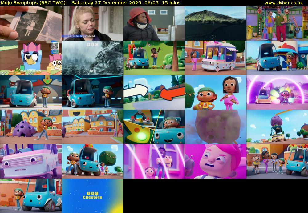 Mojo Swoptops (BBC TWO) Saturday 27 December 2025 06:05 - 06:20