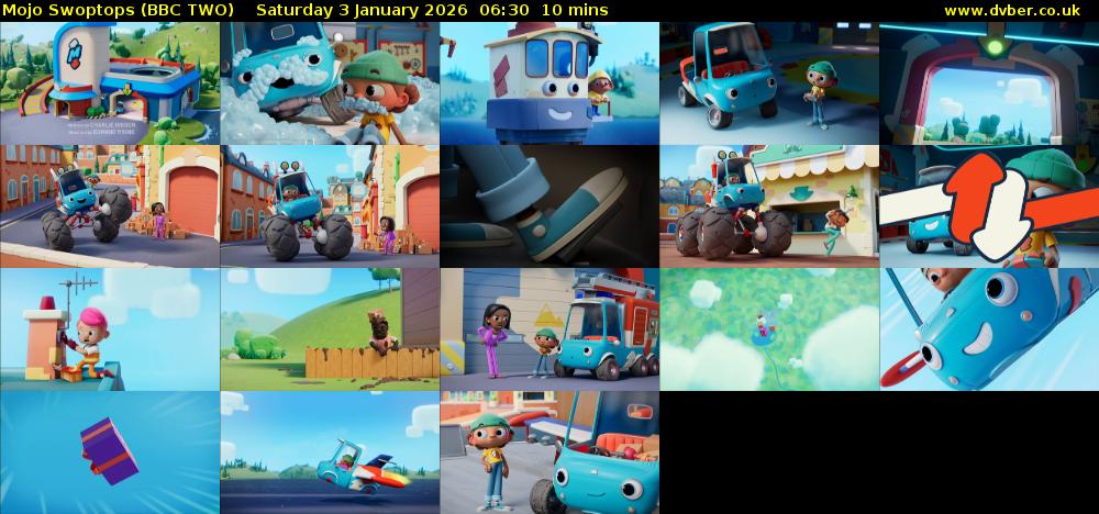 Mojo Swoptops (BBC TWO) Saturday 3 January 2026 06:30 - 06:40