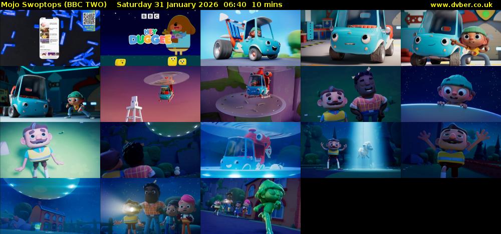 Mojo Swoptops (BBC TWO) Saturday 31 January 2026 06:40 - 06:50