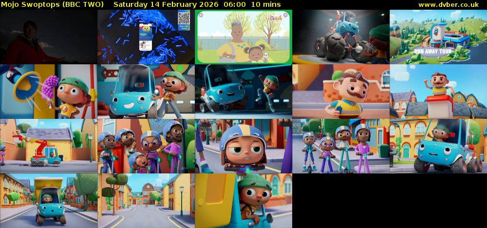 Mojo Swoptops (BBC TWO) Saturday 14 February 2026 06:00 - 06:10