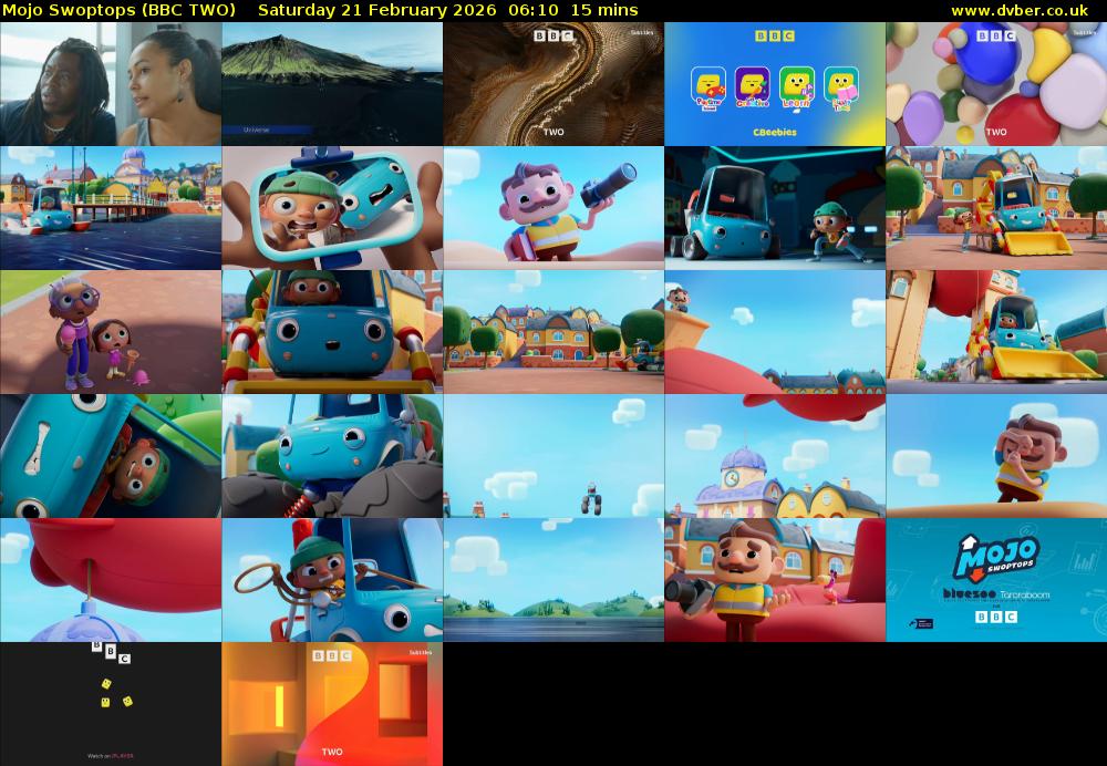 Mojo Swoptops (BBC TWO) Saturday 21 February 2026 06:10 - 06:25