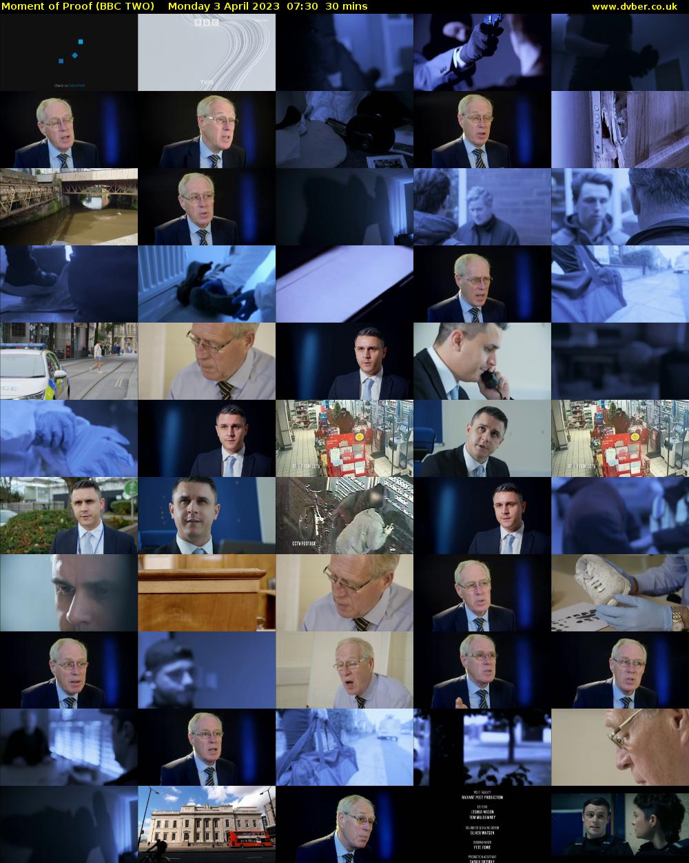Moment of Proof (BBC TWO) Monday 3 April 2023 07:30 - 08:00