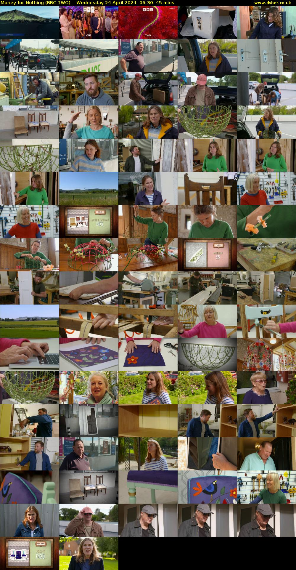 Money for Nothing (BBC TWO) Wednesday 24 April 2024 06:30 - 07:15