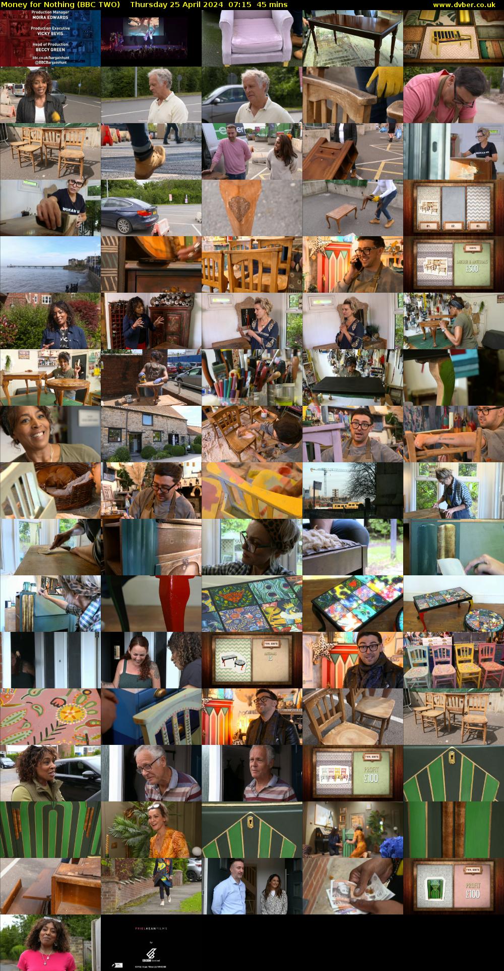 Money for Nothing (BBC TWO) Thursday 25 April 2024 07:15 - 08:00