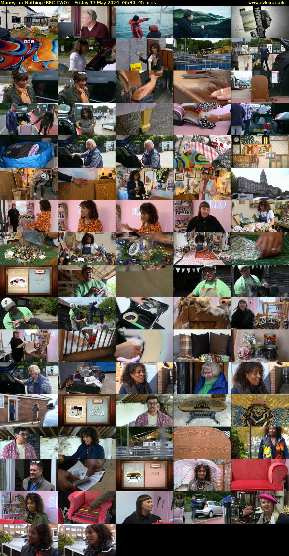 Money for Nothing (BBC TWO) Friday 17 May 2024 06:30 - 07:15