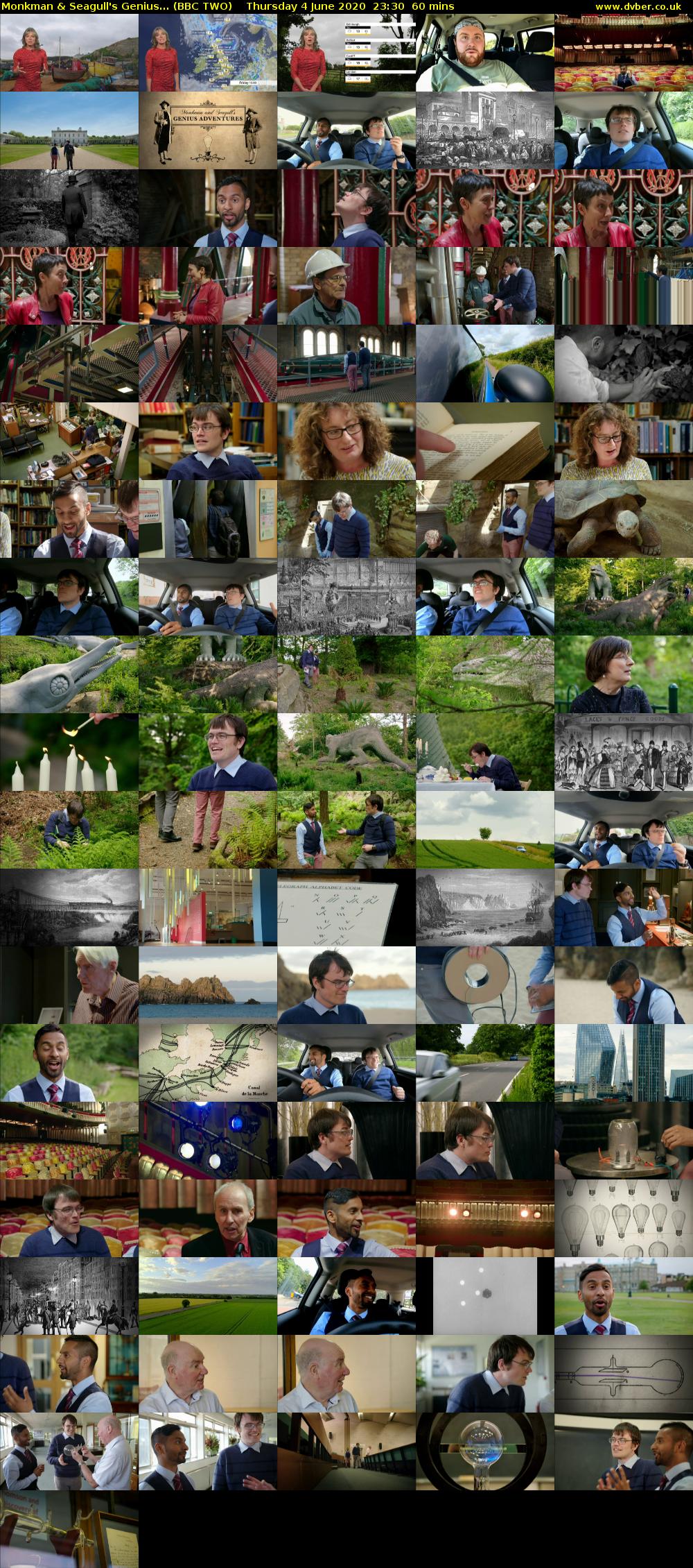 Monkman & Seagull's Genius... (BBC TWO) Thursday 4 June 2020 23:30 - 00:30