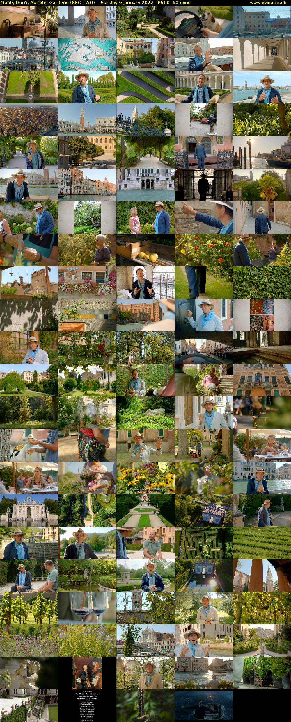 Monty Don's Adriatic Gardens (BBC TWO) Sunday 9 January 2022 09:00 - 10:00