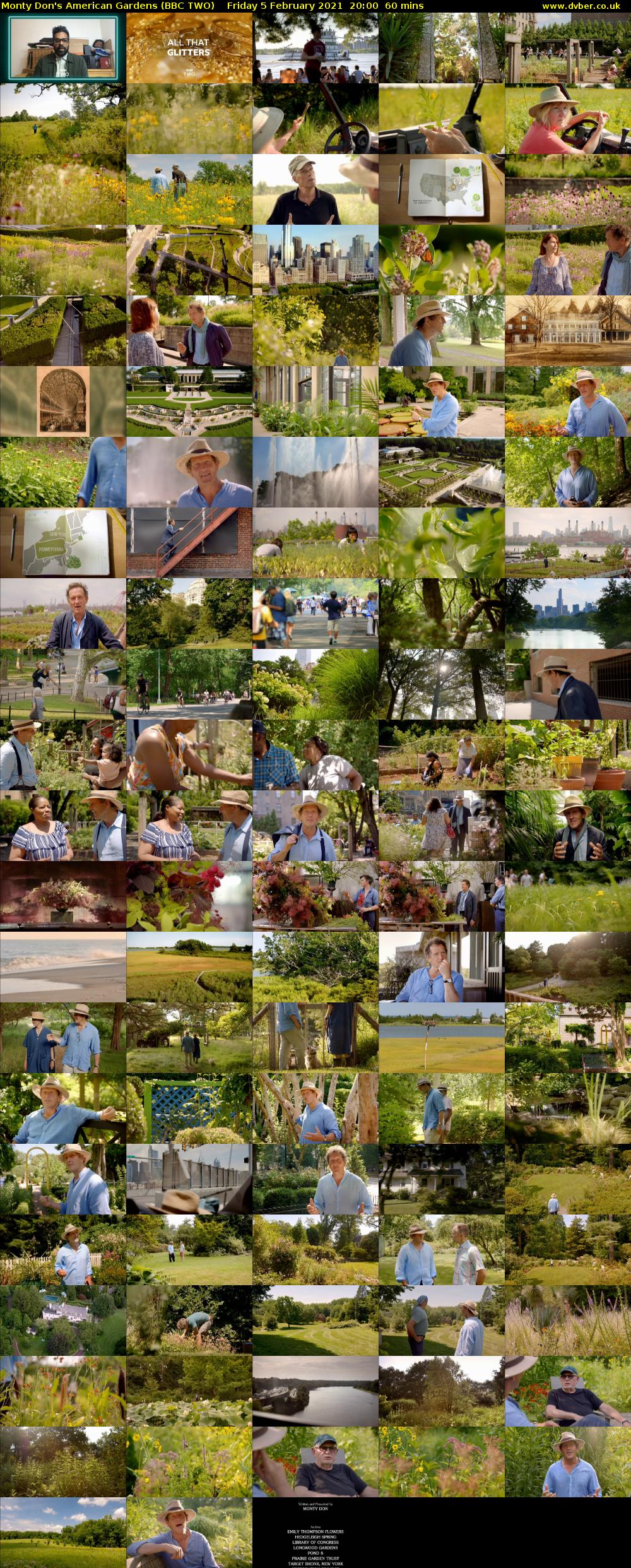 Monty Don's American Gardens (BBC TWO) Friday 5 February 2021 20:00 - 21:00