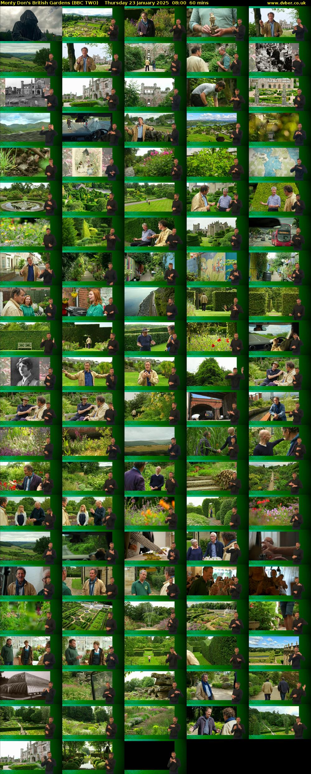 Monty Don's British Gardens (BBC TWO) Thursday 23 January 2025 08:00 - 09:00