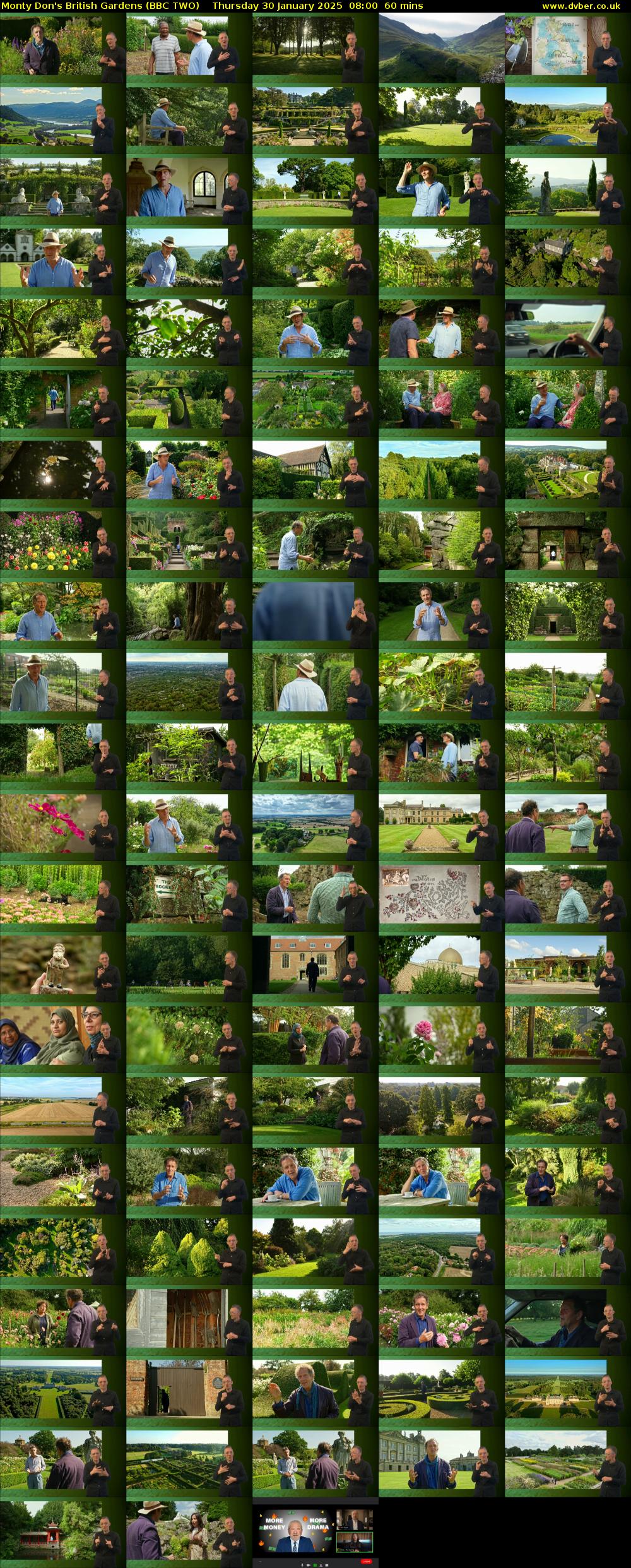 Monty Don's British Gardens (BBC TWO) Thursday 30 January 2025 08:00 - 09:00