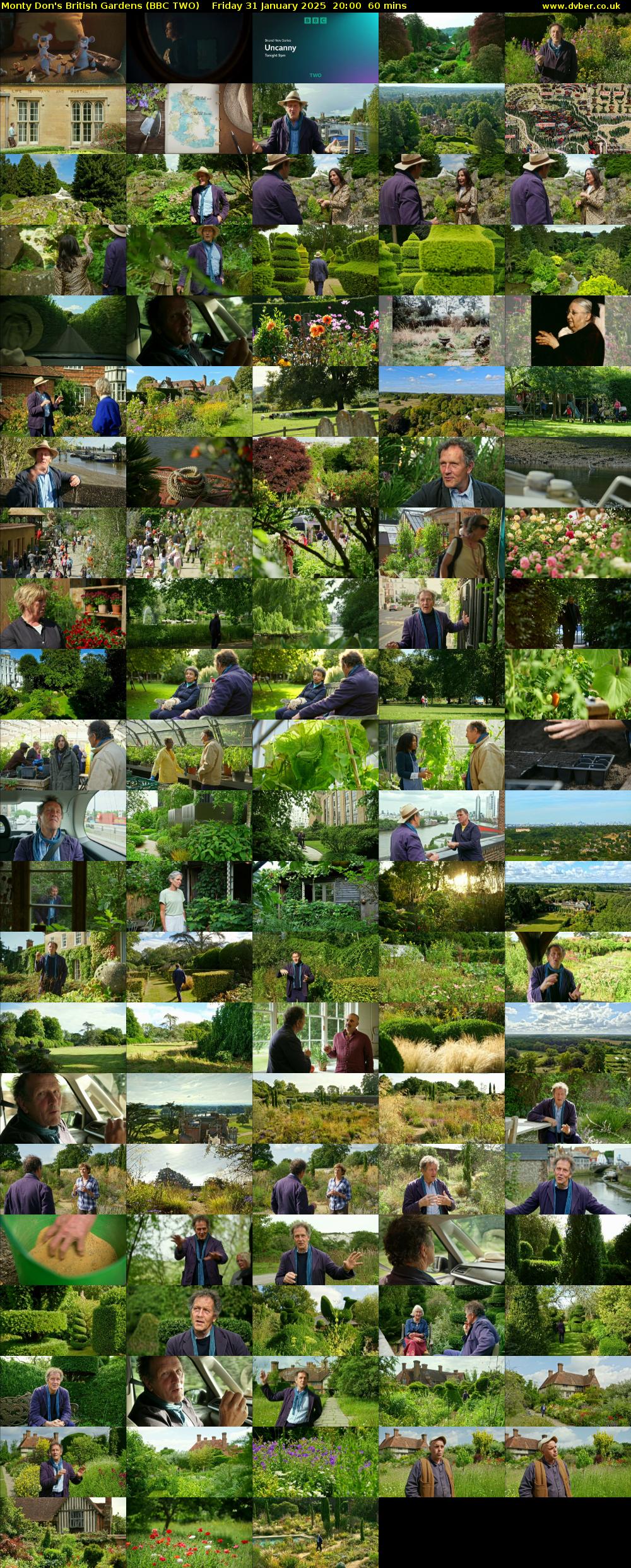 Monty Don's British Gardens (BBC TWO) Friday 31 January 2025 20:00 - 21:00
