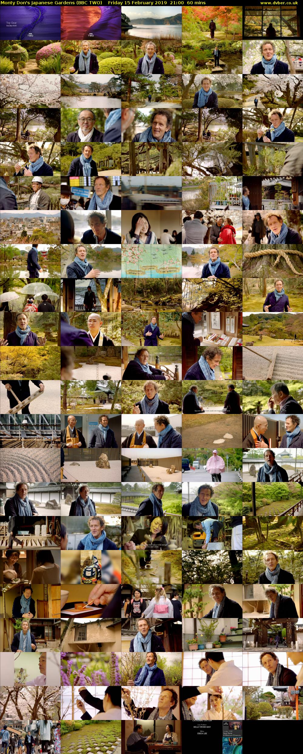 Monty Don's Japanese Gardens (BBC TWO) Friday 15 February 2019 21:00 - 22:00
