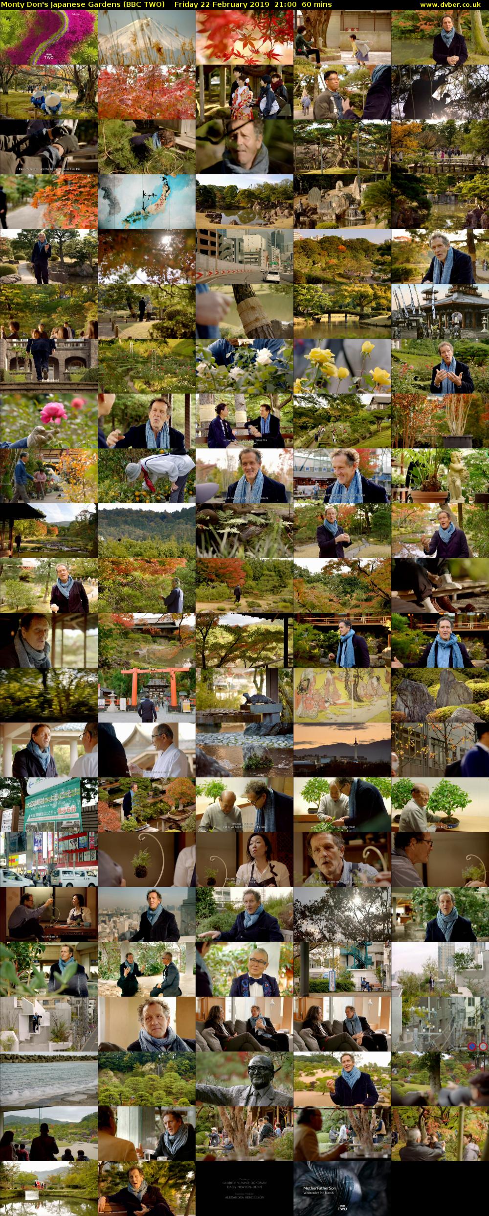 Monty Don's Japanese Gardens (BBC TWO) Friday 22 February 2019 21:00 - 22:00