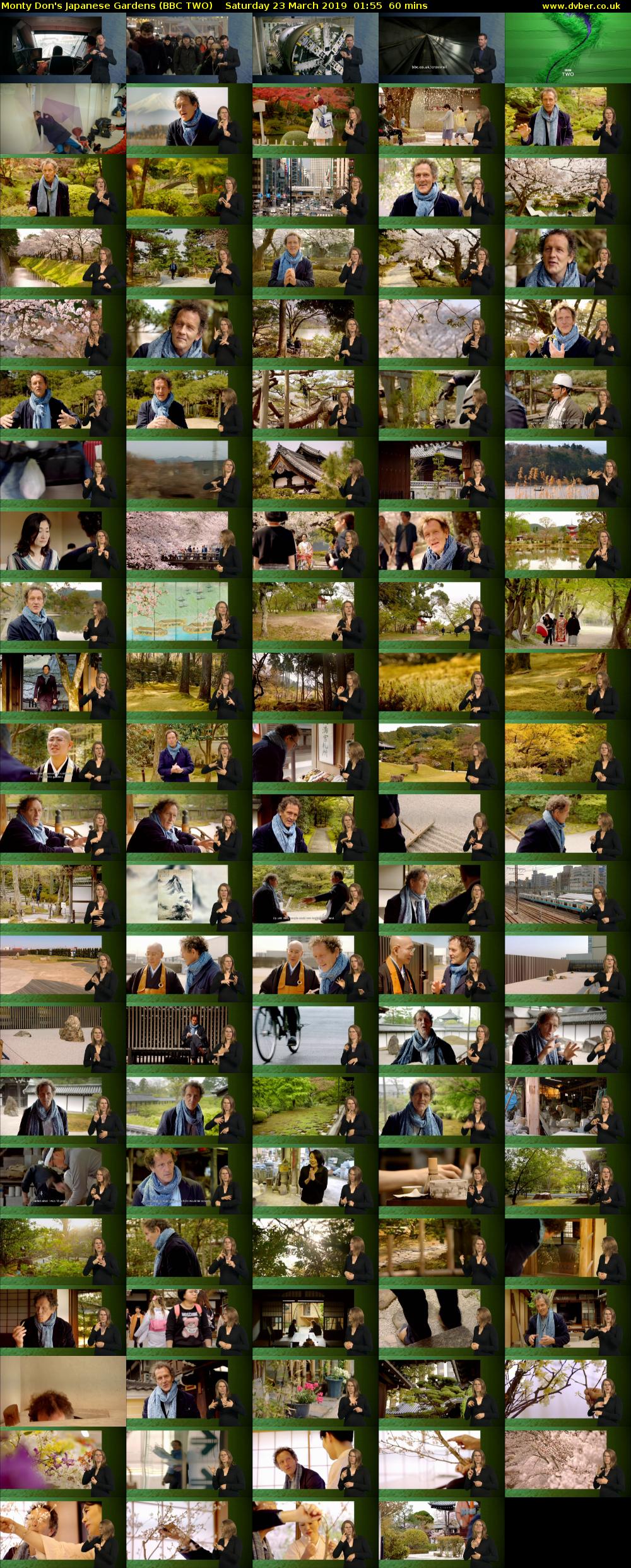 Monty Don's Japanese Gardens (BBC TWO) Saturday 23 March 2019 01:55 - 02:55