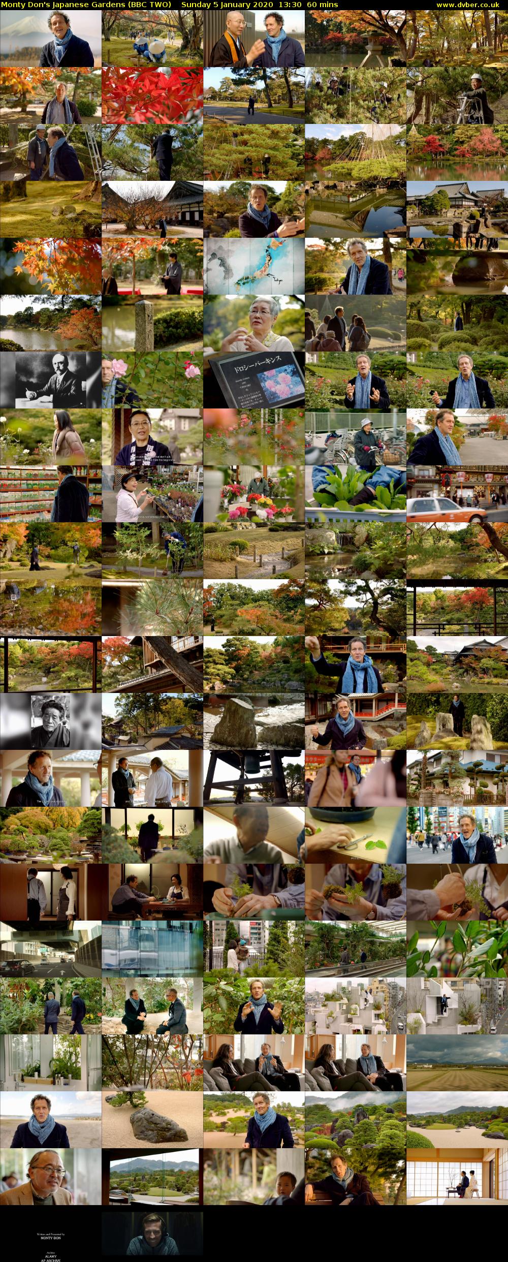 Monty Don's Japanese Gardens (BBC TWO) Sunday 5 January 2020 13:30 - 14:30