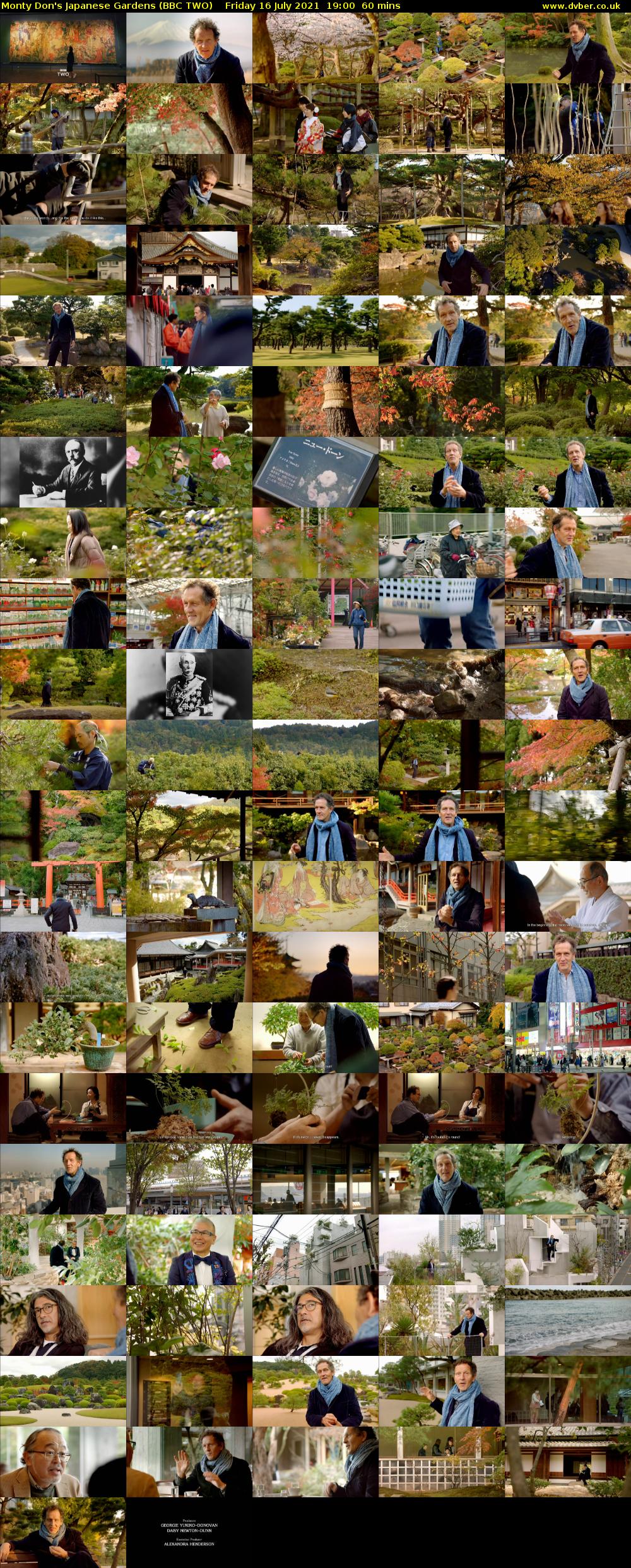 Monty Don's Japanese Gardens (BBC TWO) Friday 16 July 2021 19:00 - 20:00