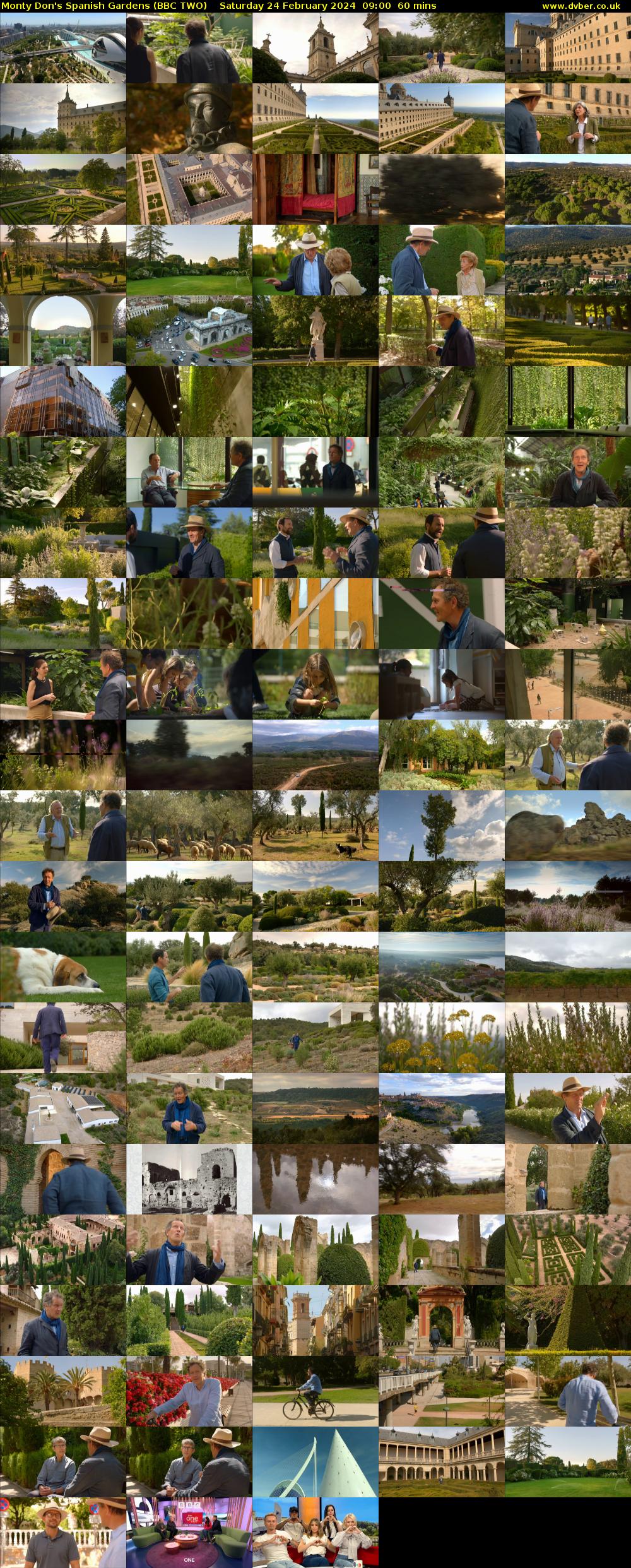 Monty Don's Spanish Gardens (BBC TWO) Saturday 24 February 2024 09:00 - 10:00
